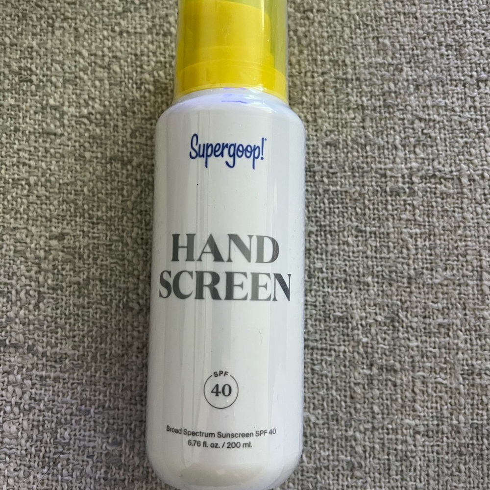 Supergoop! Hand Screen SPF 40 - White and Yellow